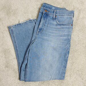 J .Crew High-rise '90s classic straight jean in Scuttle wash, size 31